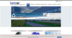 Desktop Screenshot of lancor.es